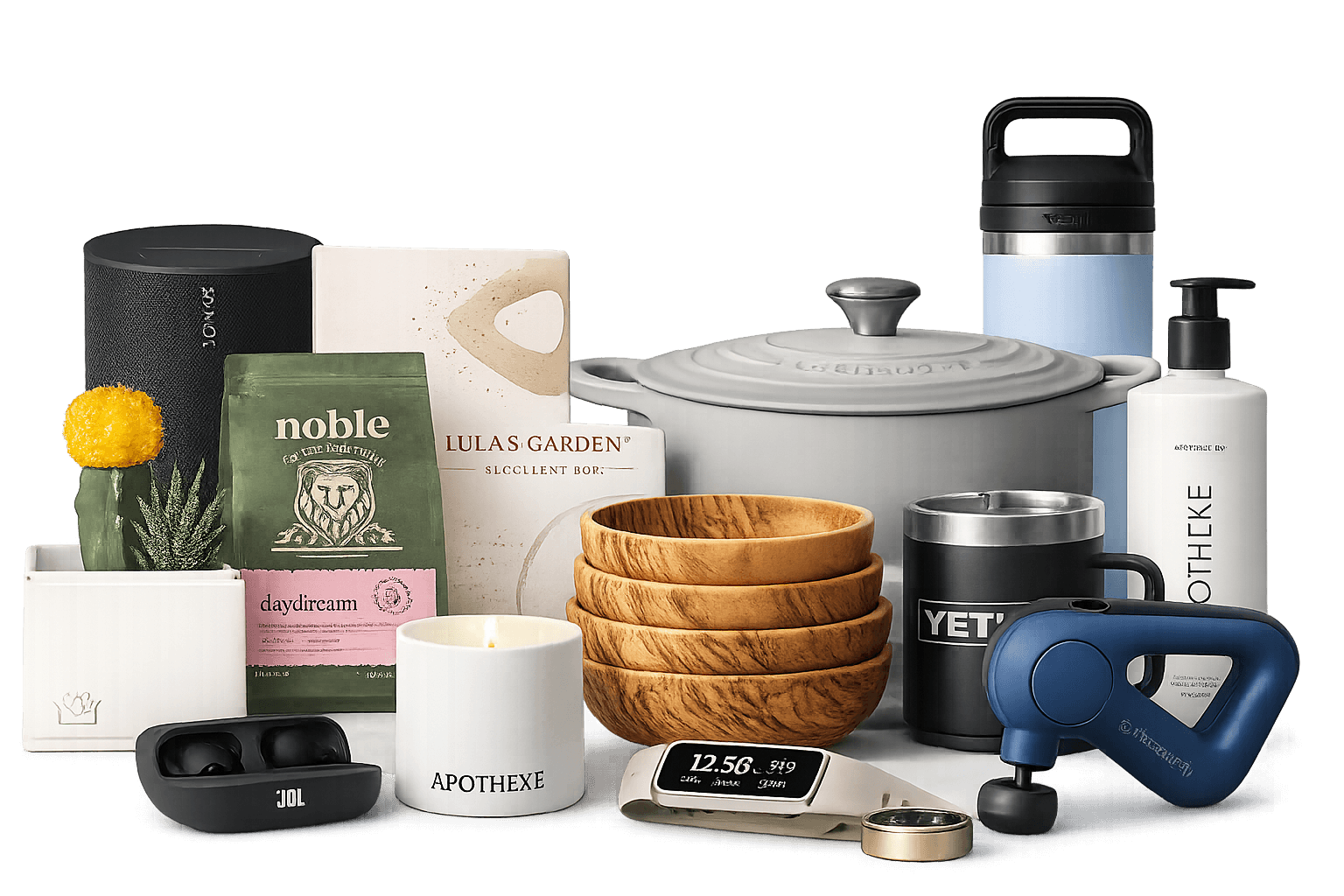 Gift collection from top brands